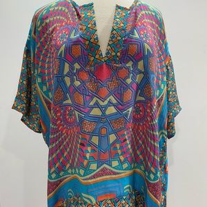 Tolani silk top size S